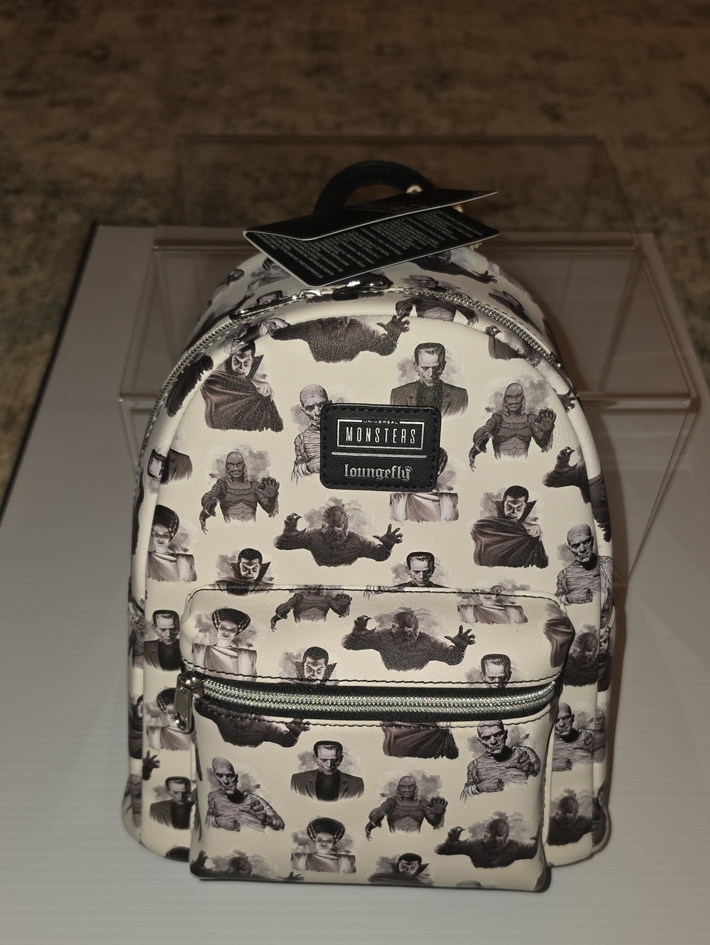 Loungefly Universal Monsters Icons Mini Backpack. NWT.